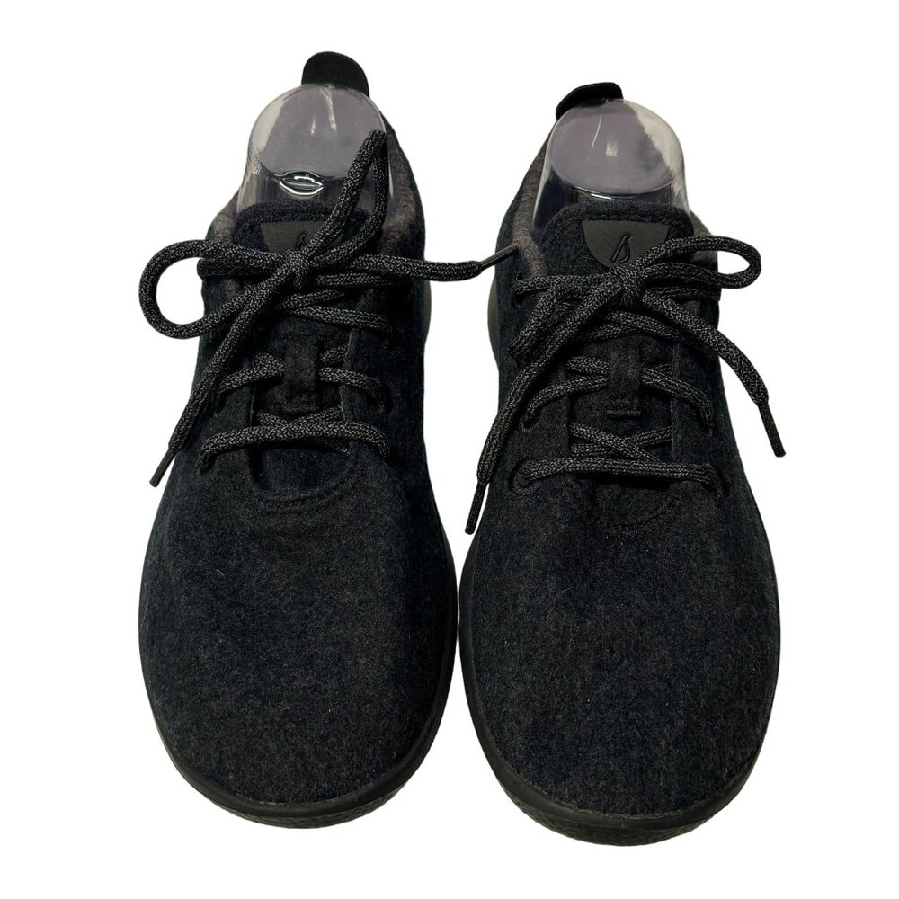 Allbirds Wool Runners Sneaker Mens Size 9 Black Merino Wool Low Top Shoes - Picture 11 of 15